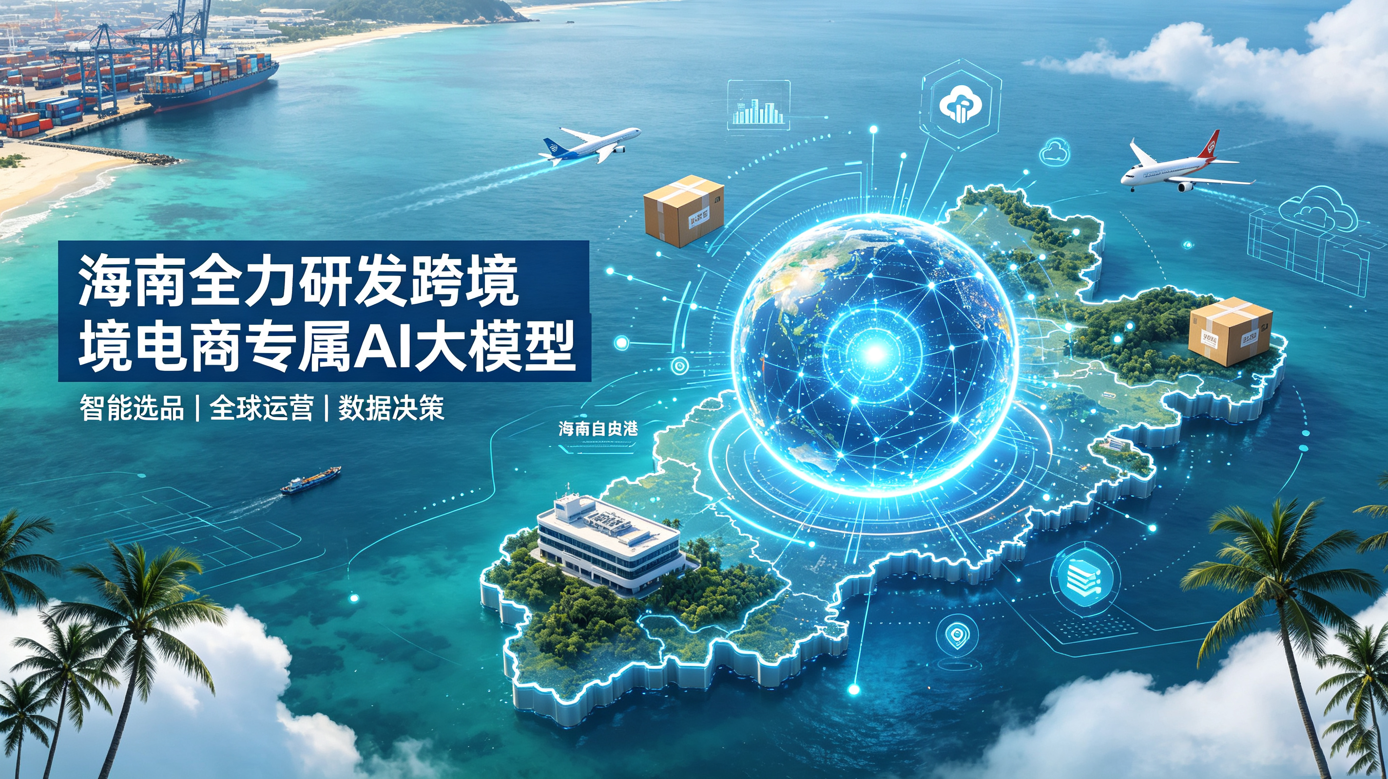 海南全力研发跨境电商专属AI大模型